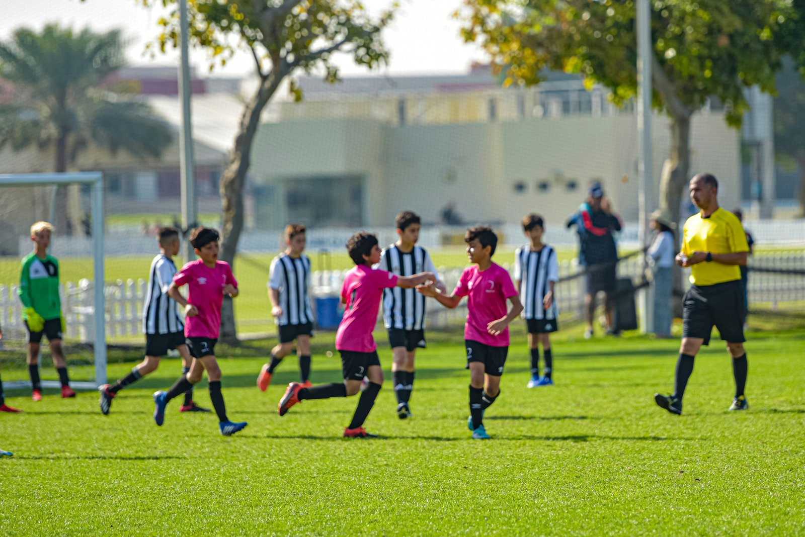 Academy match day